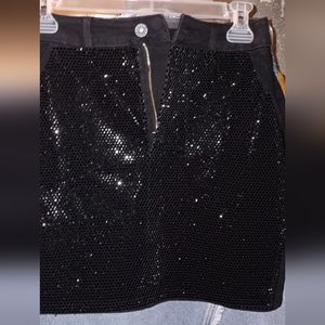 Windsor mini jean skirt